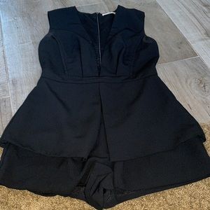 Black Romper- mustard seed, very comfortable